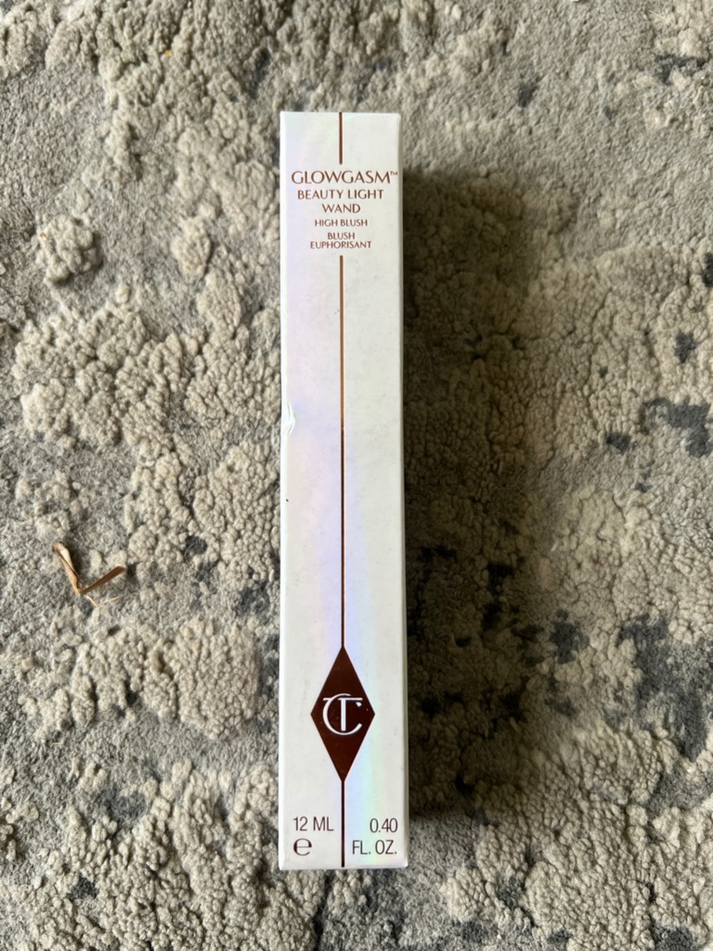 Charlotte Tilbury Glowgasm Beauty Light Wand - Cream Pink & Rose Gold Accents